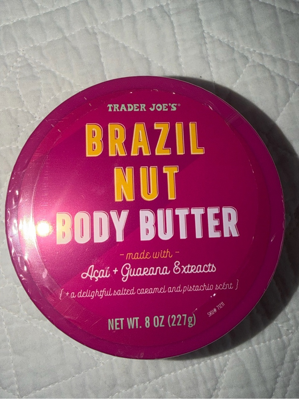 Trader Joe’s Brazil Nut Body Butter NWT Sealed Packaging